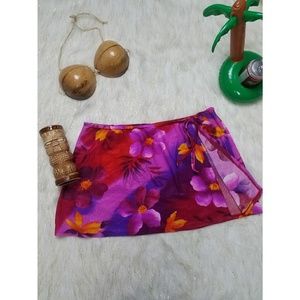 Vintage Catalina Swimweat Cover Up Wrap Sarong